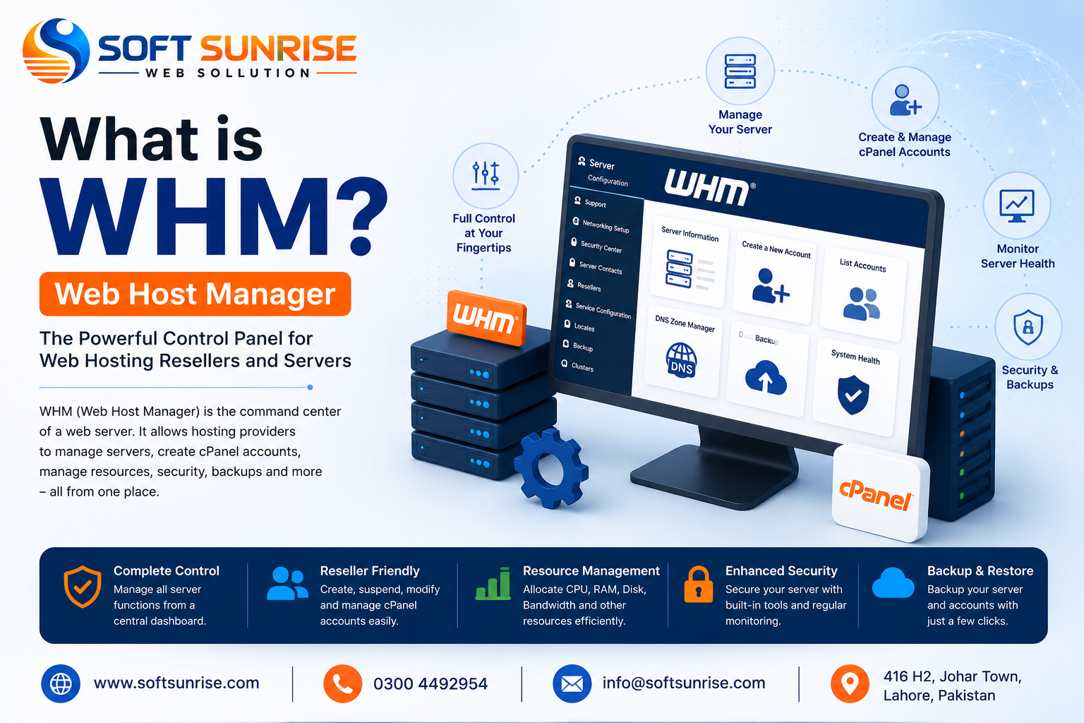 What is Web Hosting Manager WHM