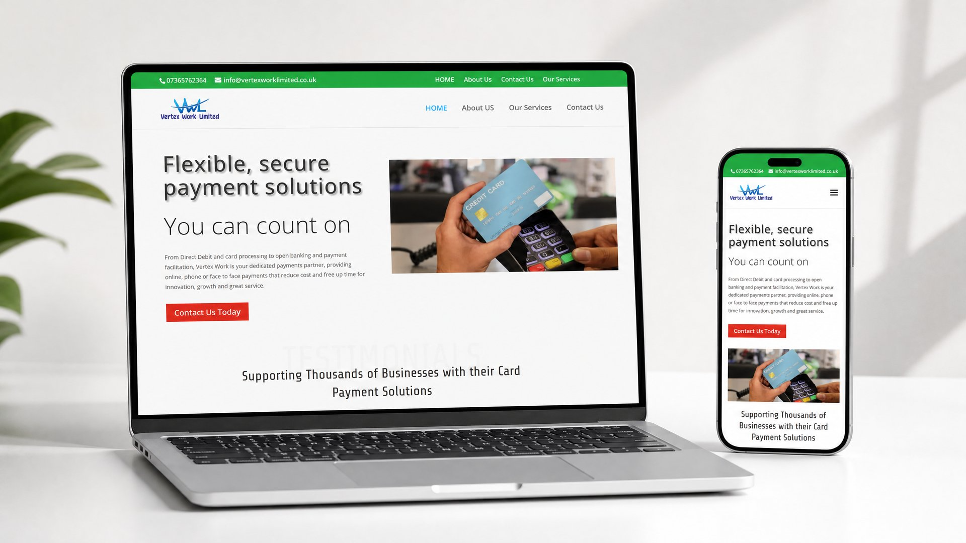 Vertex Work Digital Payment System